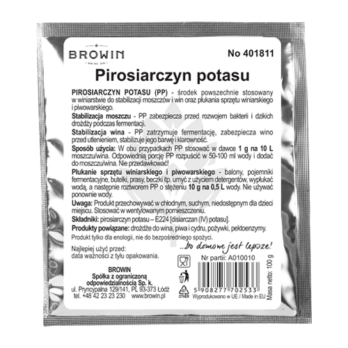 Rūgšanas ierobežotājs 100 g