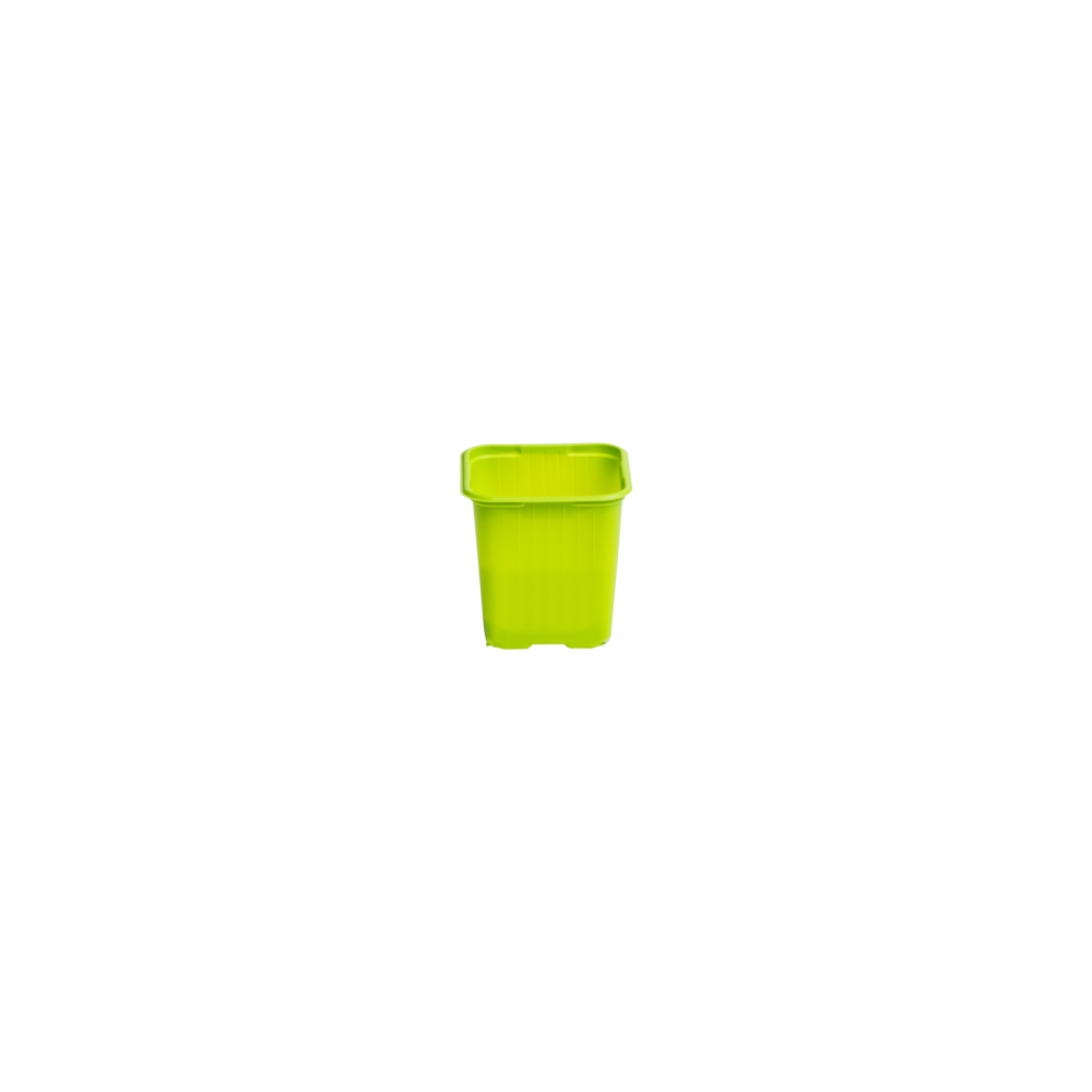 Kvadrātveida pods 8x8cm zaļš 20 gab.