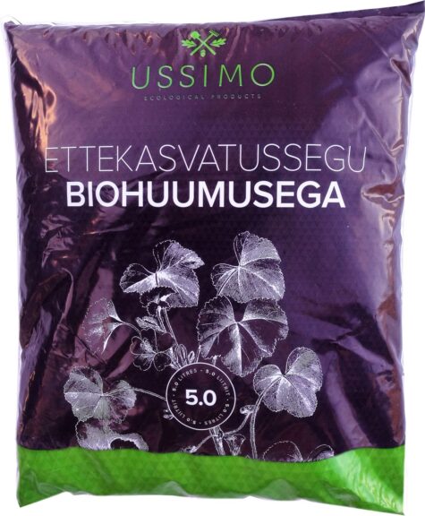 Maisījums ar biohumusu dēstu sēšanai 5L