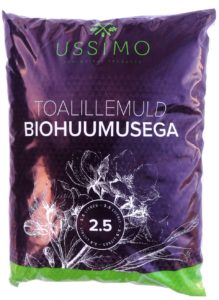 Telpaugu augsne ar biohumusu 2,5L