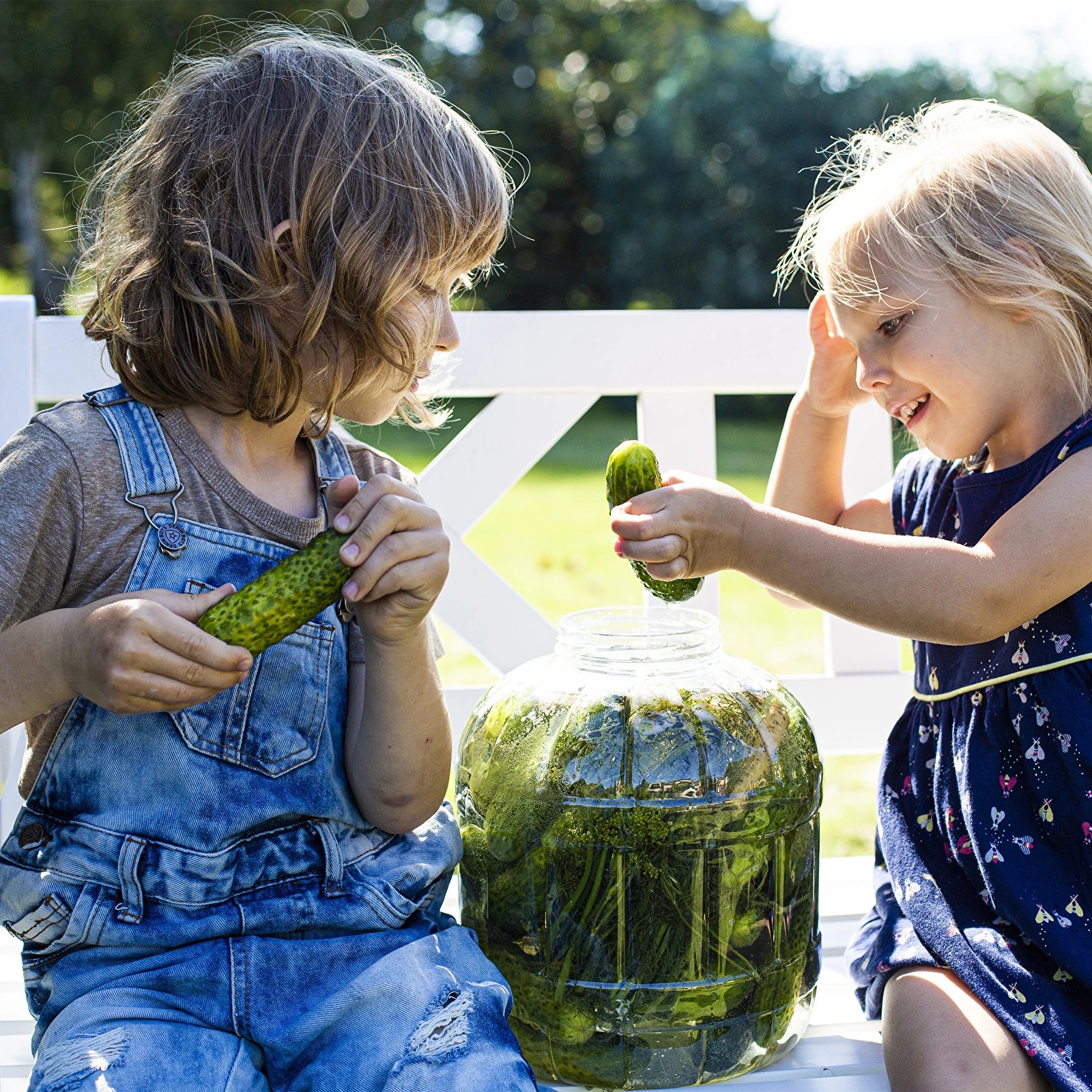 Neplīstoša burka sālīšanai / skābēšanai 3 L