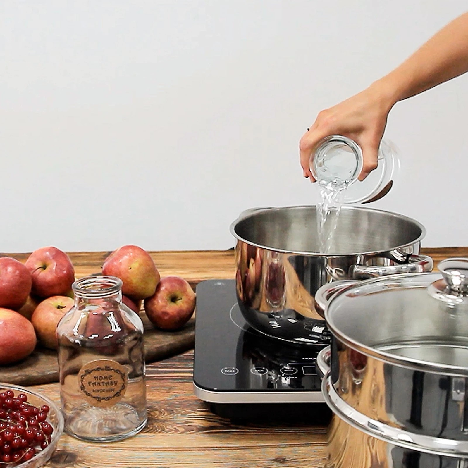 Tvaika sulu spiede 8l