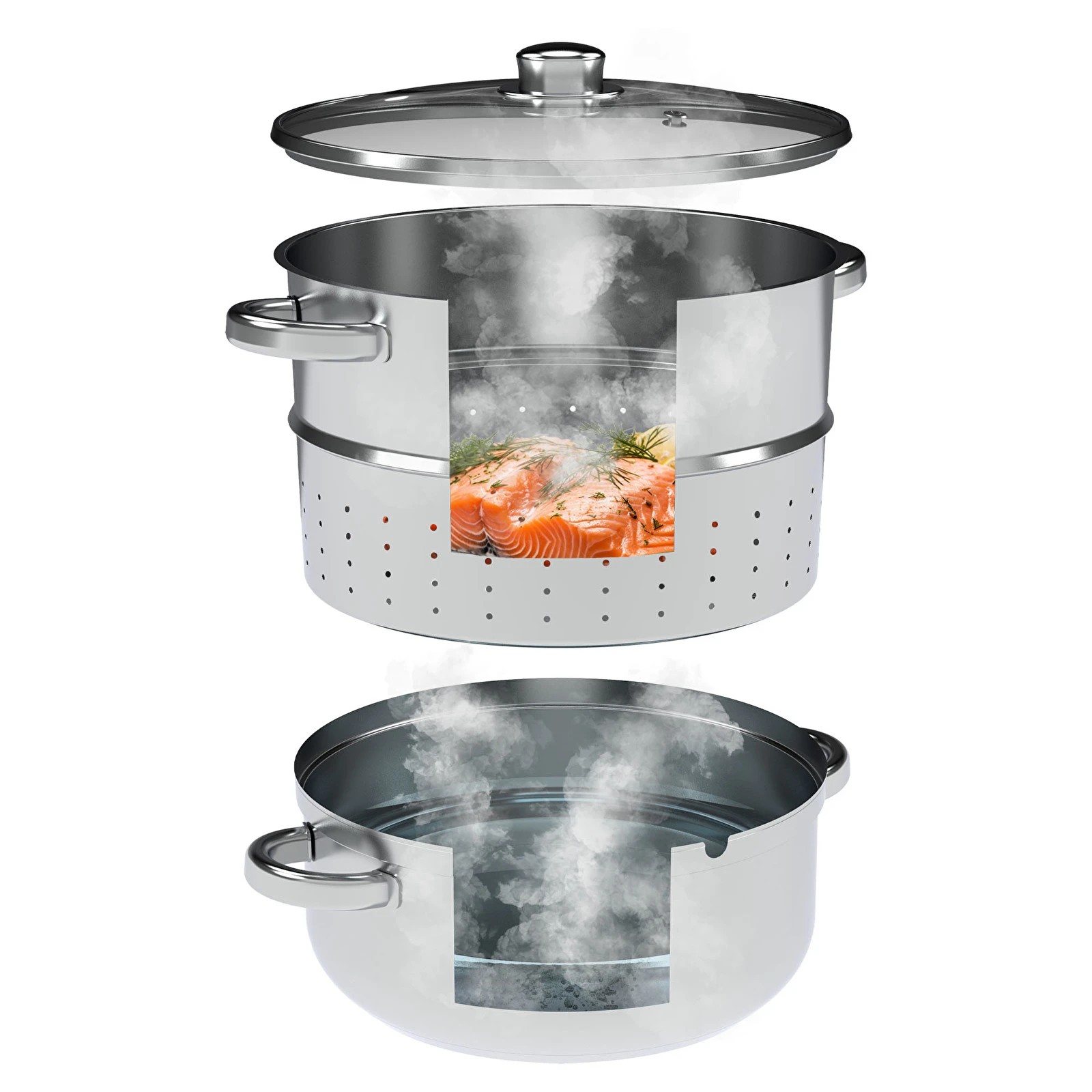 Tvaika sulu spiede 8l