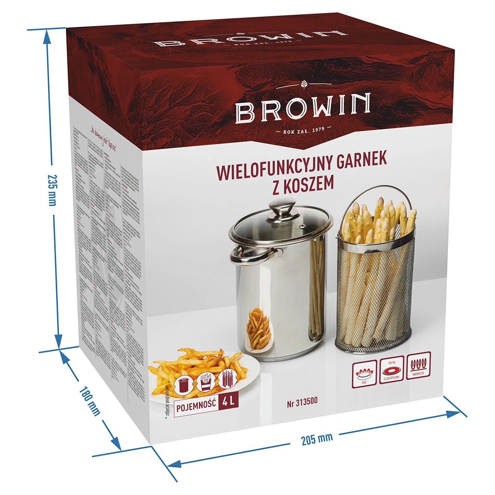 Daudzfunkcionāls katls ar grozu 4L