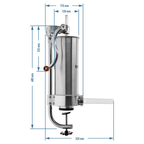 Desu aerosols 3 kg vertikāli