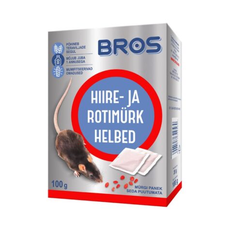 Žurku indes BROS pārslas 100g