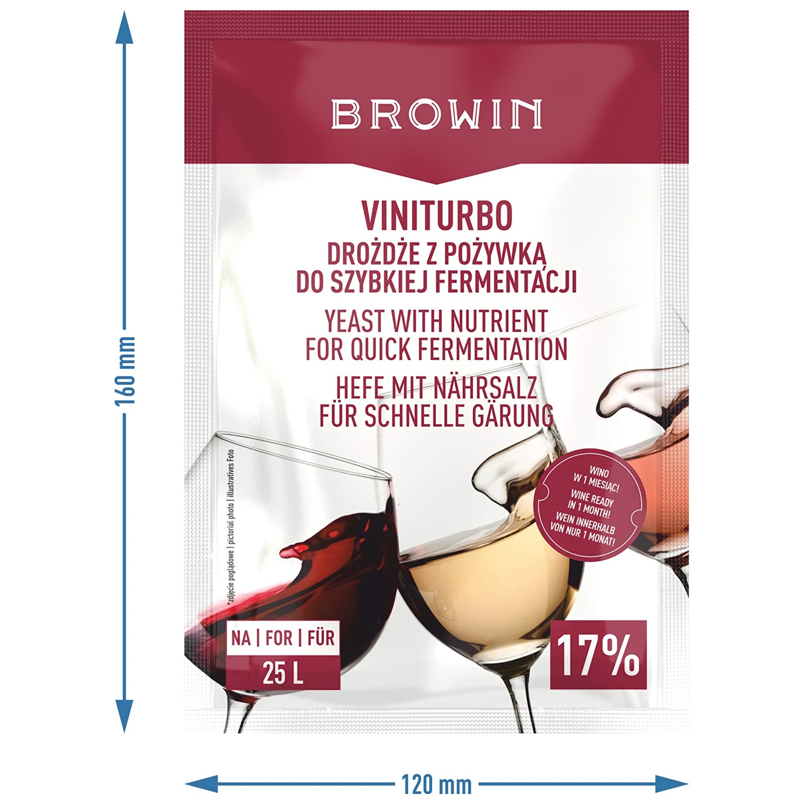 Vīna raugs ViniTurbo 20 g