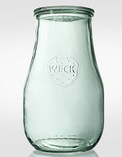 WECK burka Tulip Jar ar vāku 2700 ml