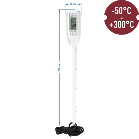 Elektroniskais pārtikas termometrs -50° / +300° C