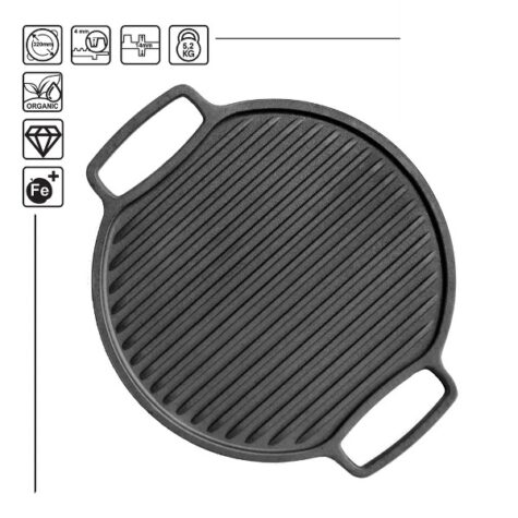 Čuguna grila panna 32 cm Brizoll