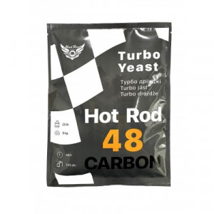 Destilācijas raugs Hot Rod 48 Carbon 175 g