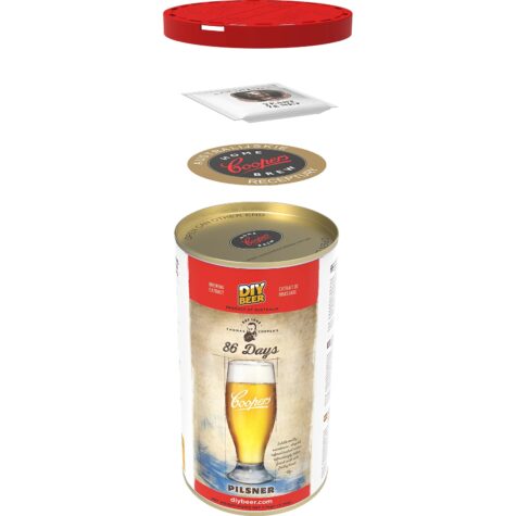 Alus brūvēšanas koncentrāts Pilsner 86 dienas 1,7 kg