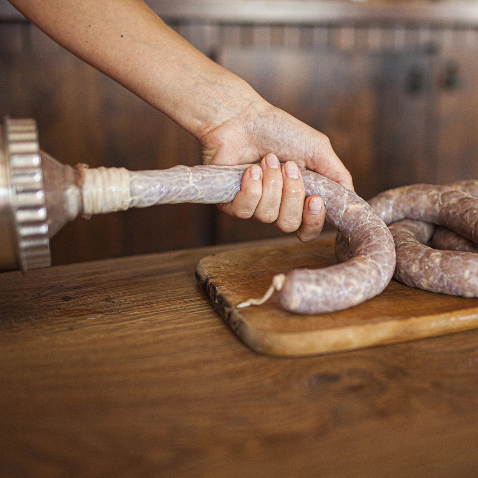 Dabiski sālītas cūku zarnas 28/30mm 20m intubētas