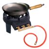 Gāzes plīts HOT WOK Original 12kW, komplekts