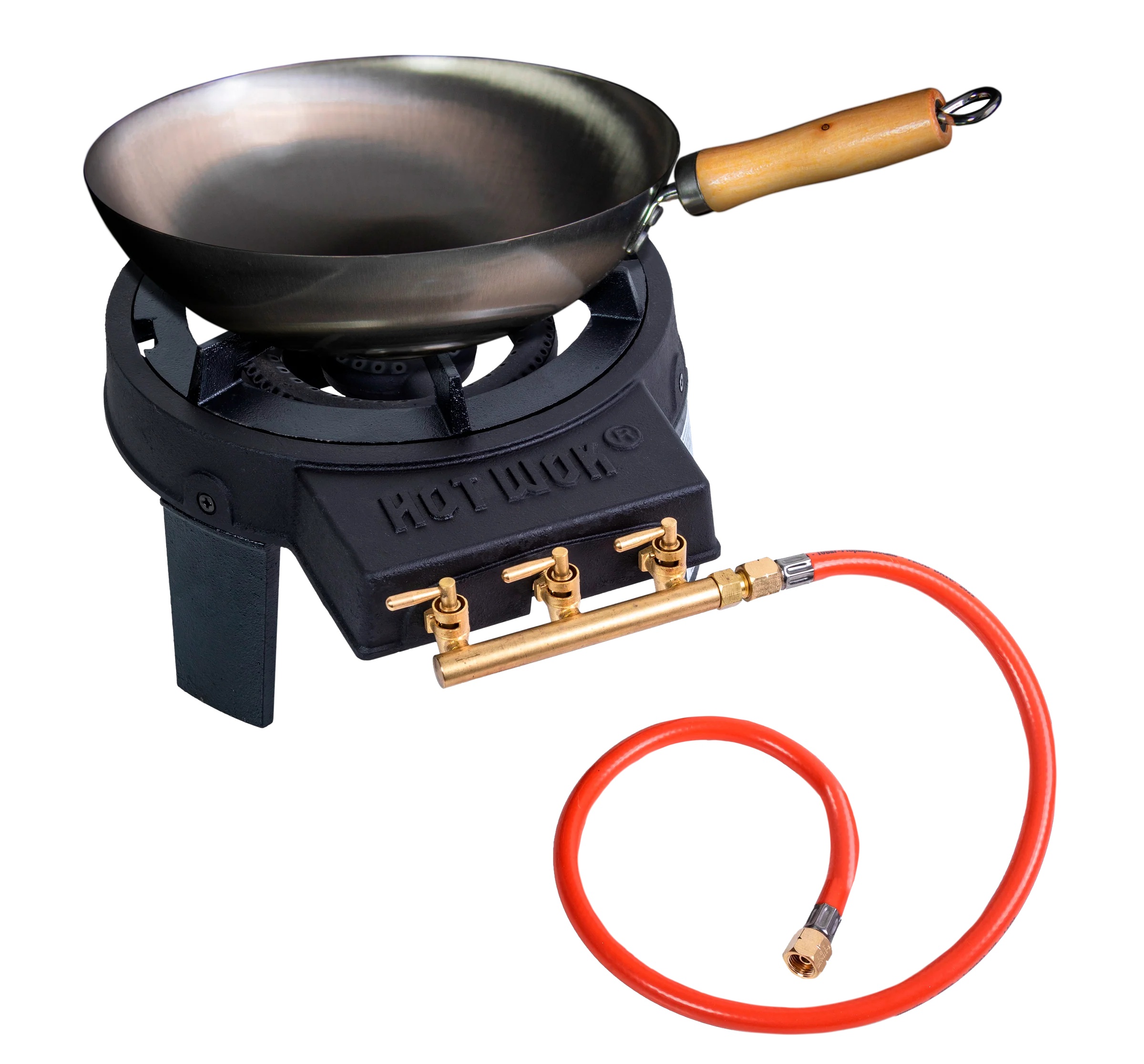Gāzes plīts HOT WOK Original 12kW, komplekts