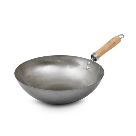 Wok panna 30cm ar apaļu dibenu HOT WOK
