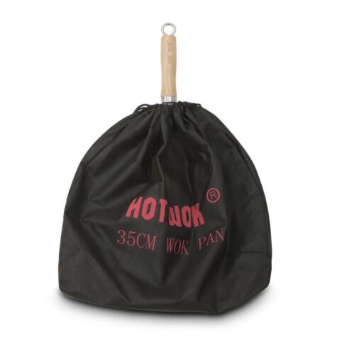 Wok panna 35cm ar rokturi un apaļu dibenu HOT WOK