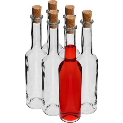 Stikla pudele 350ml ar vāciņu