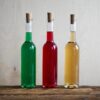 Stikla pudele 350ml ar vāciņu