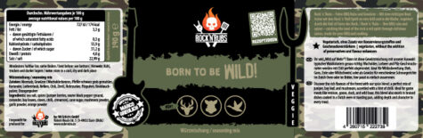 Rock'n'Rub Sausais garšvielu maisījums grilēšanai "Born To Be Wild"