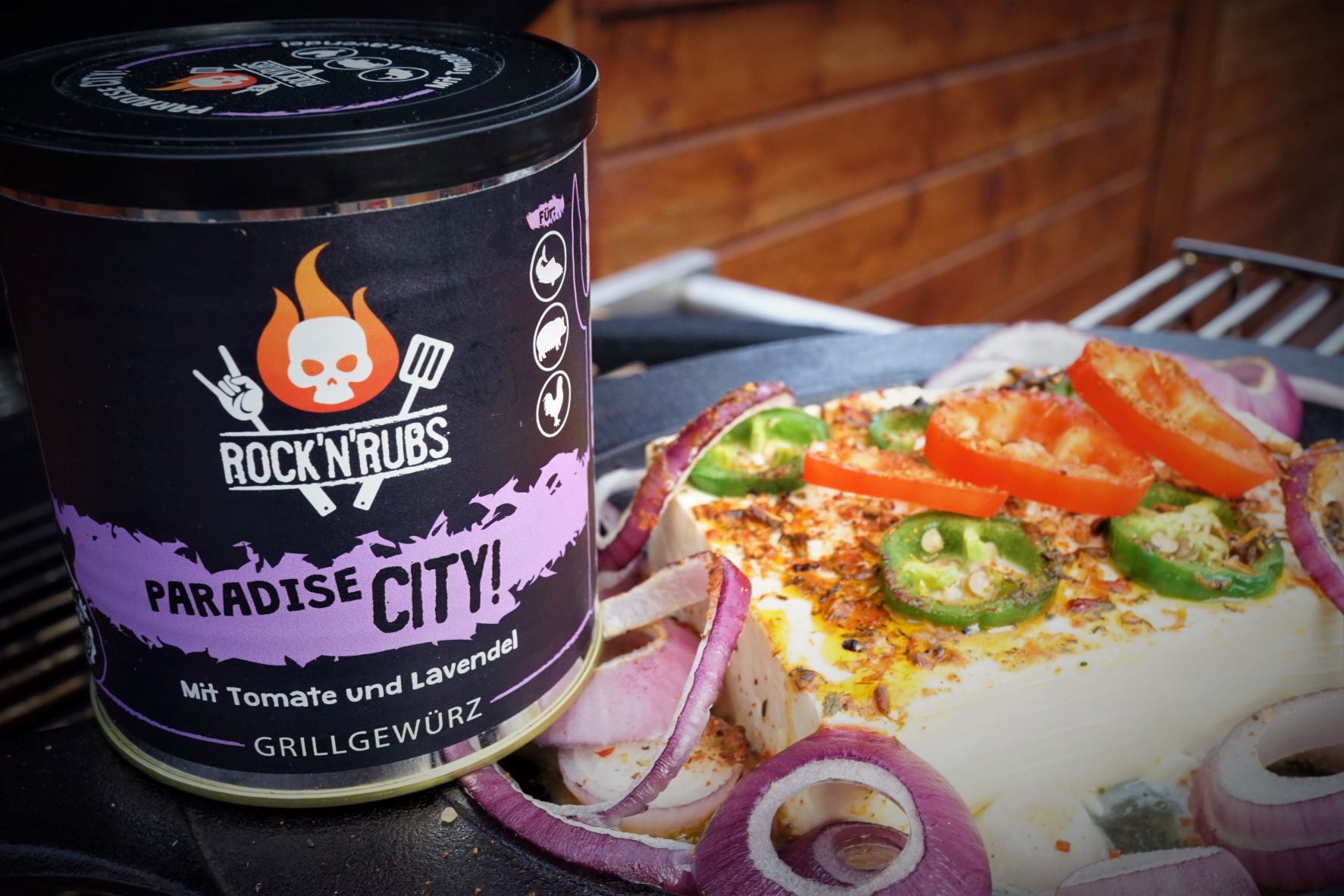 Rock'n'Rubs Sausais garšvielu maisījums grilēšanai "Paradise City"