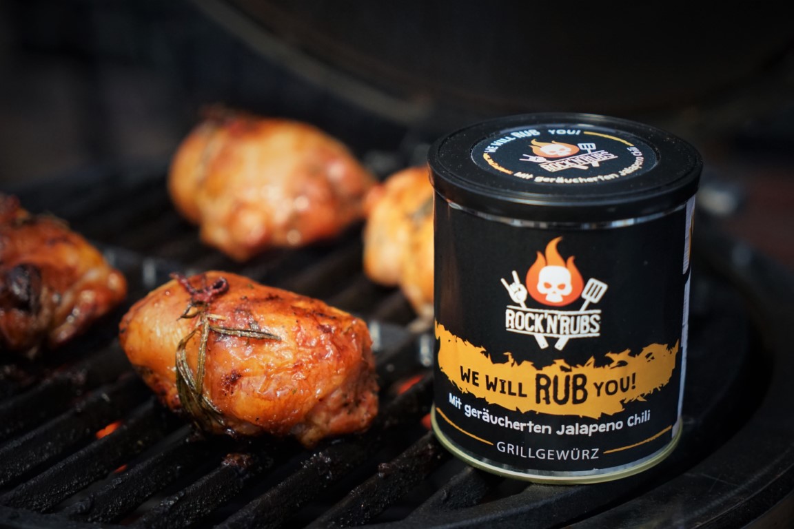 Rock'n'Rub Sausais garšvielu maisījums grilēšanai "We Will Rub You"