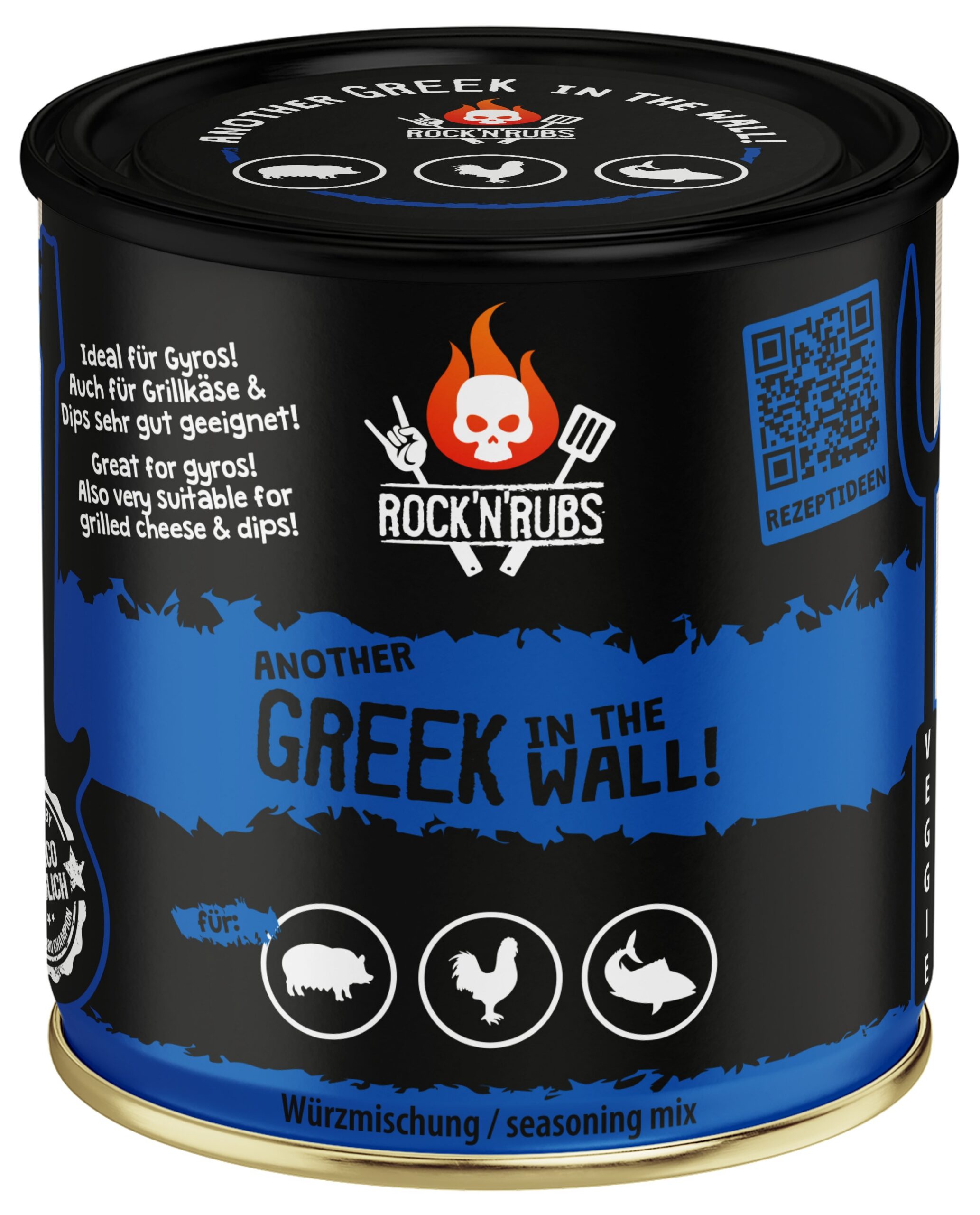 Rock'n'Rubs Sausais garšvielu maisījums grilēšanai 