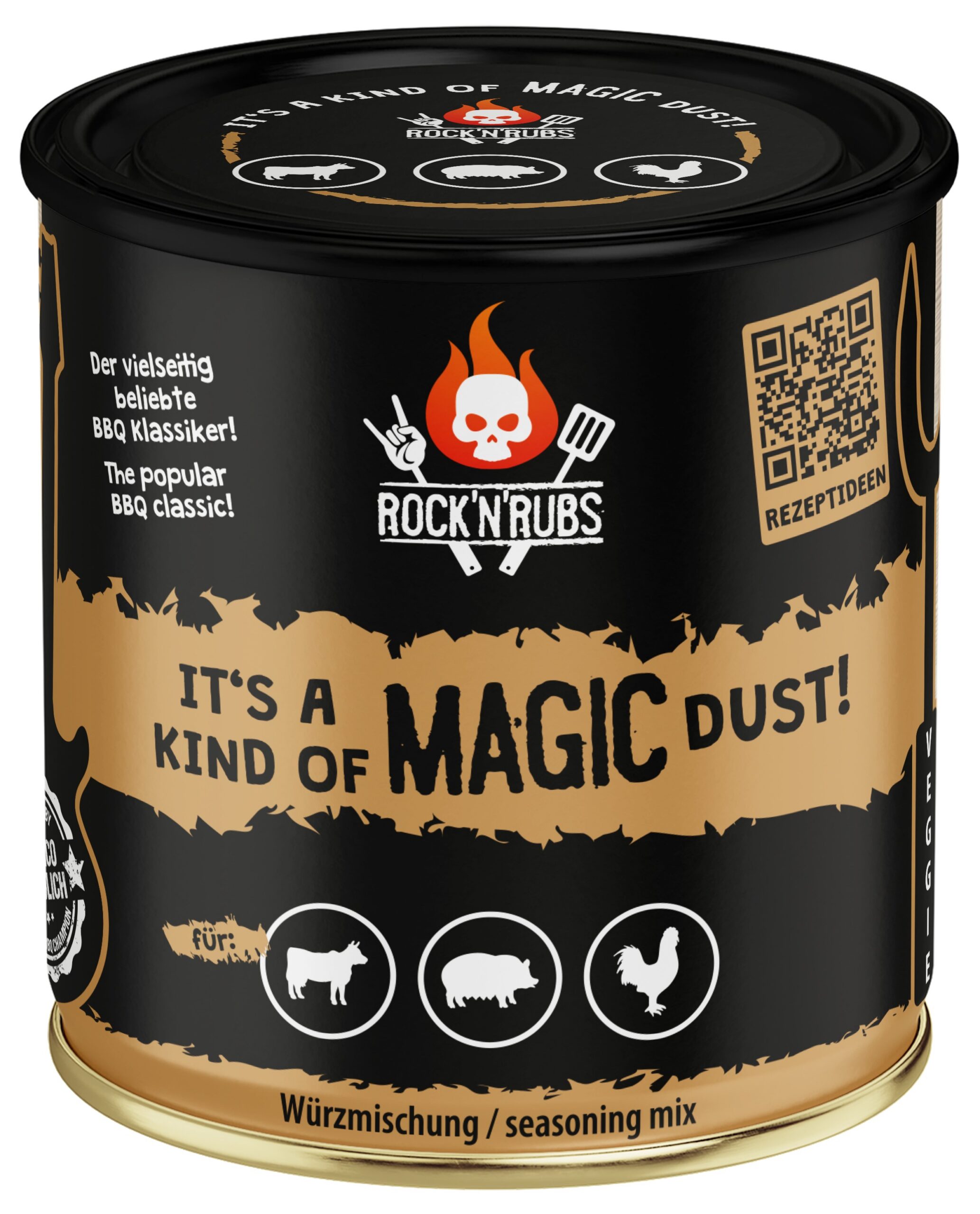 Rock'n'Rubs Sausais garšvielu maisījums grilēšanai 