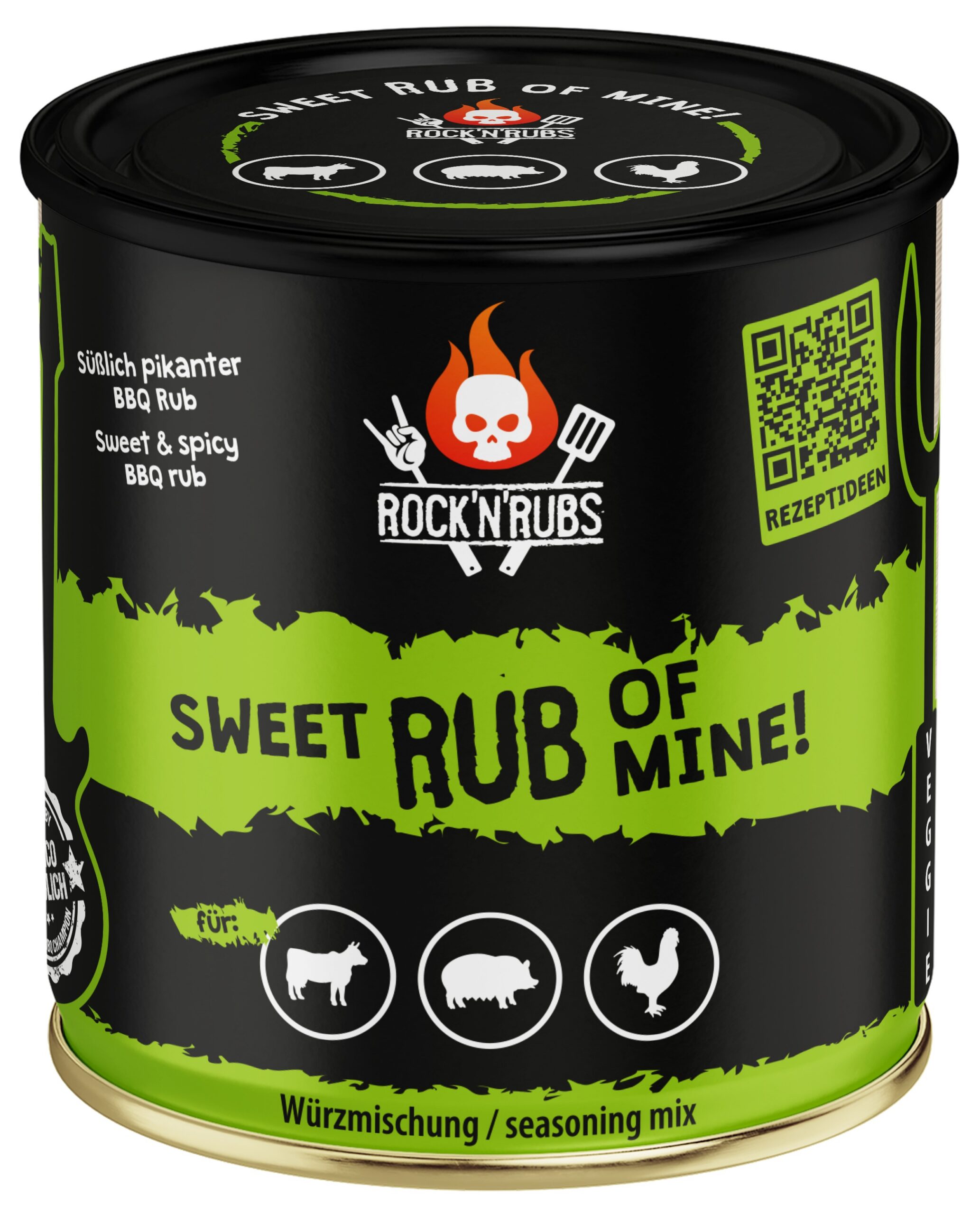 Rock'n'Rubs Sausais garšvielu maisījums grilēšanai 