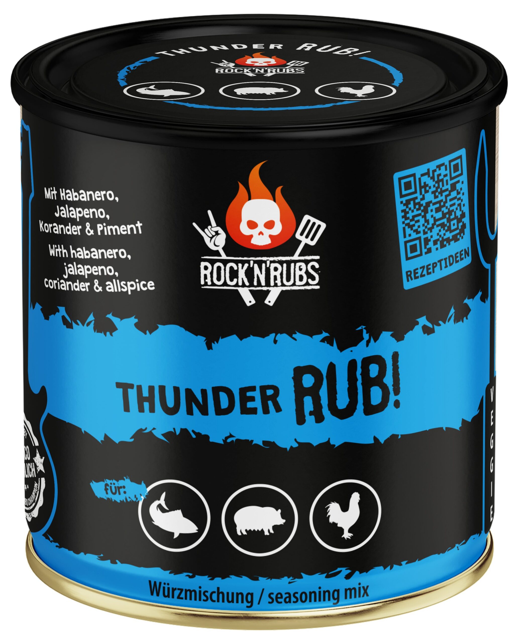 Rock'n'Rubs Sausais garšvielu maisījums grilēšanai 