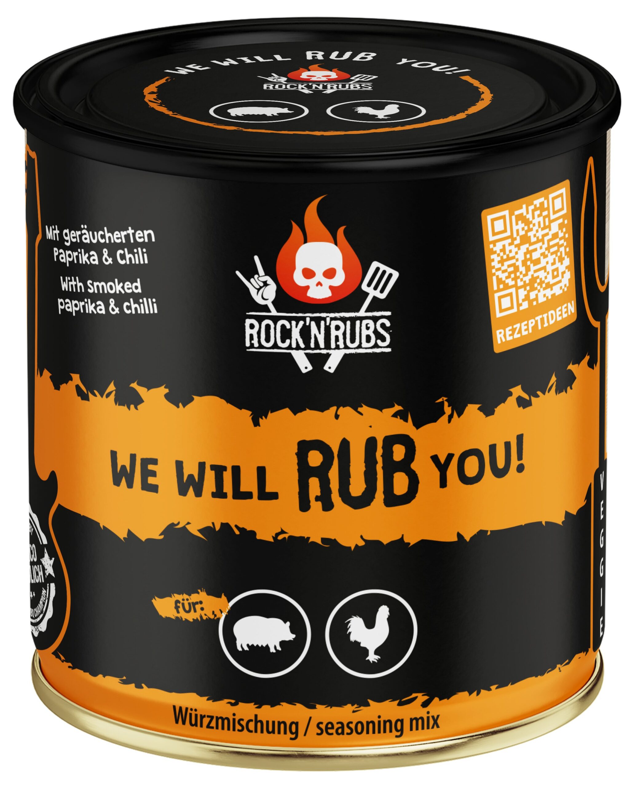 Rock'n'Rub Sausais garšvielu maisījums grilēšanai 