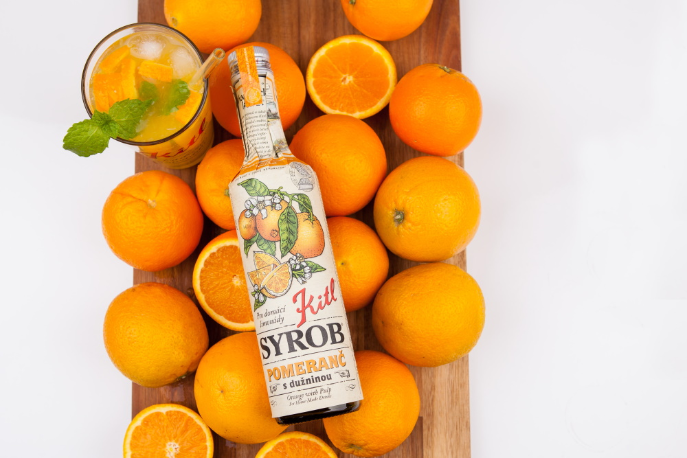 Apelsīnu sīrups Kitl 500ml