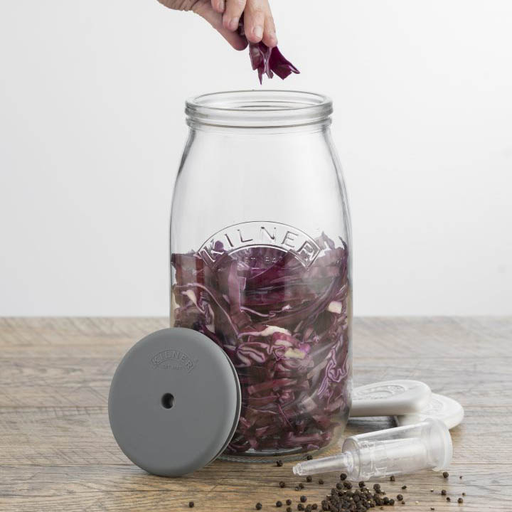 Fermentācijas komplekts 3L ar hidro aizvaru Kilner