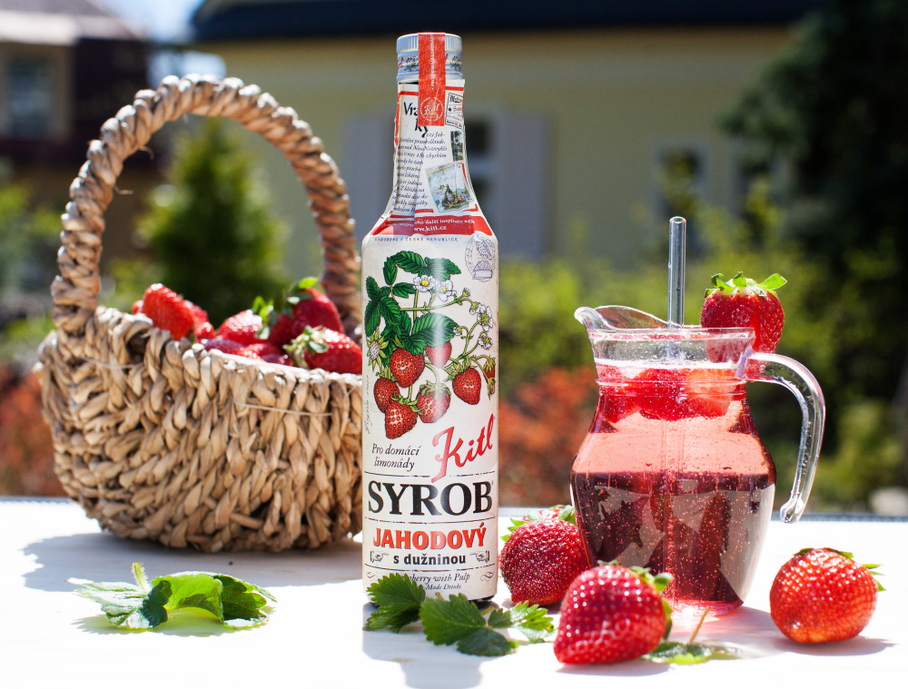 Zemeņu sīrups Kitl 500ml