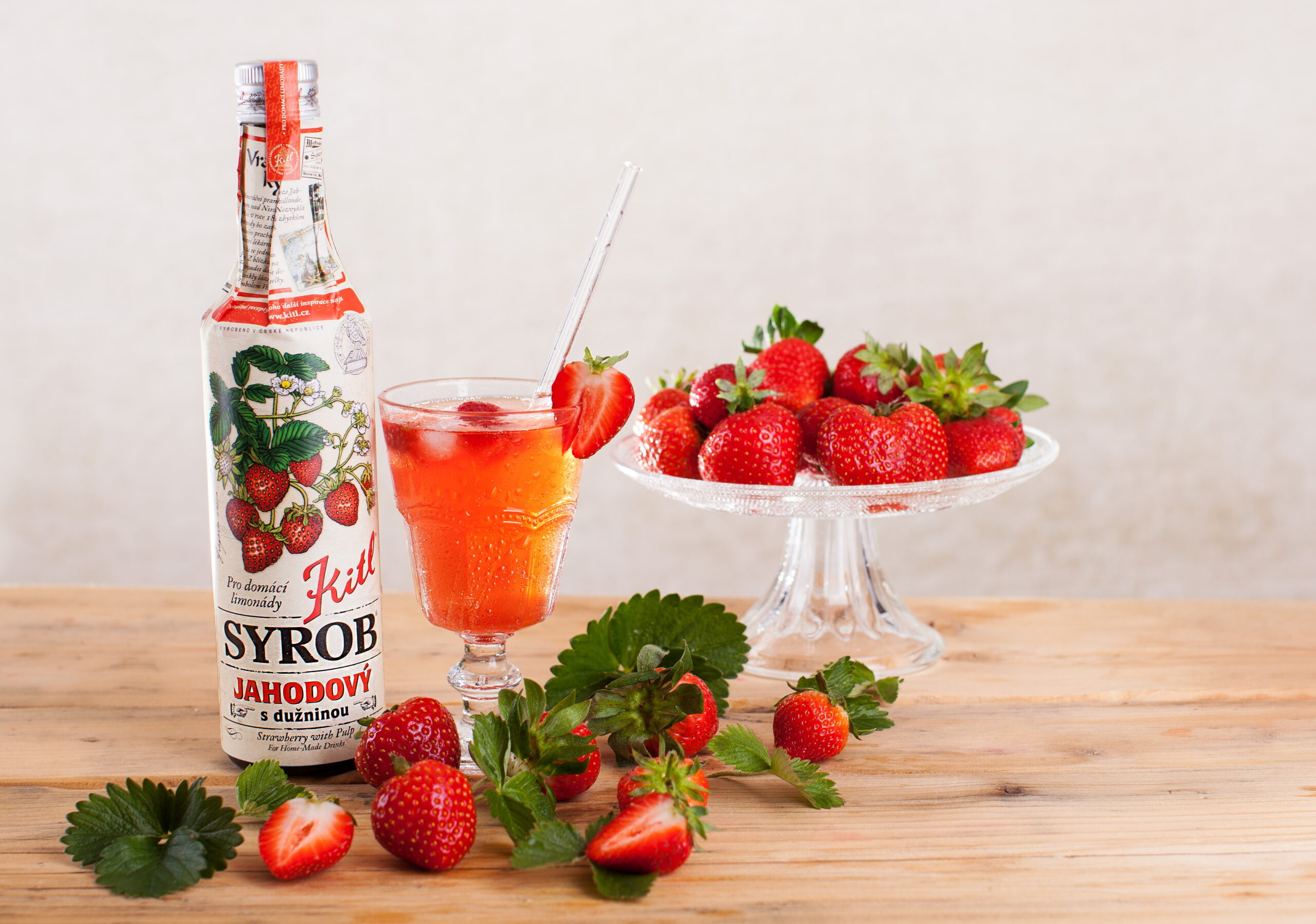 Zemeņu sīrups Kitl 500ml