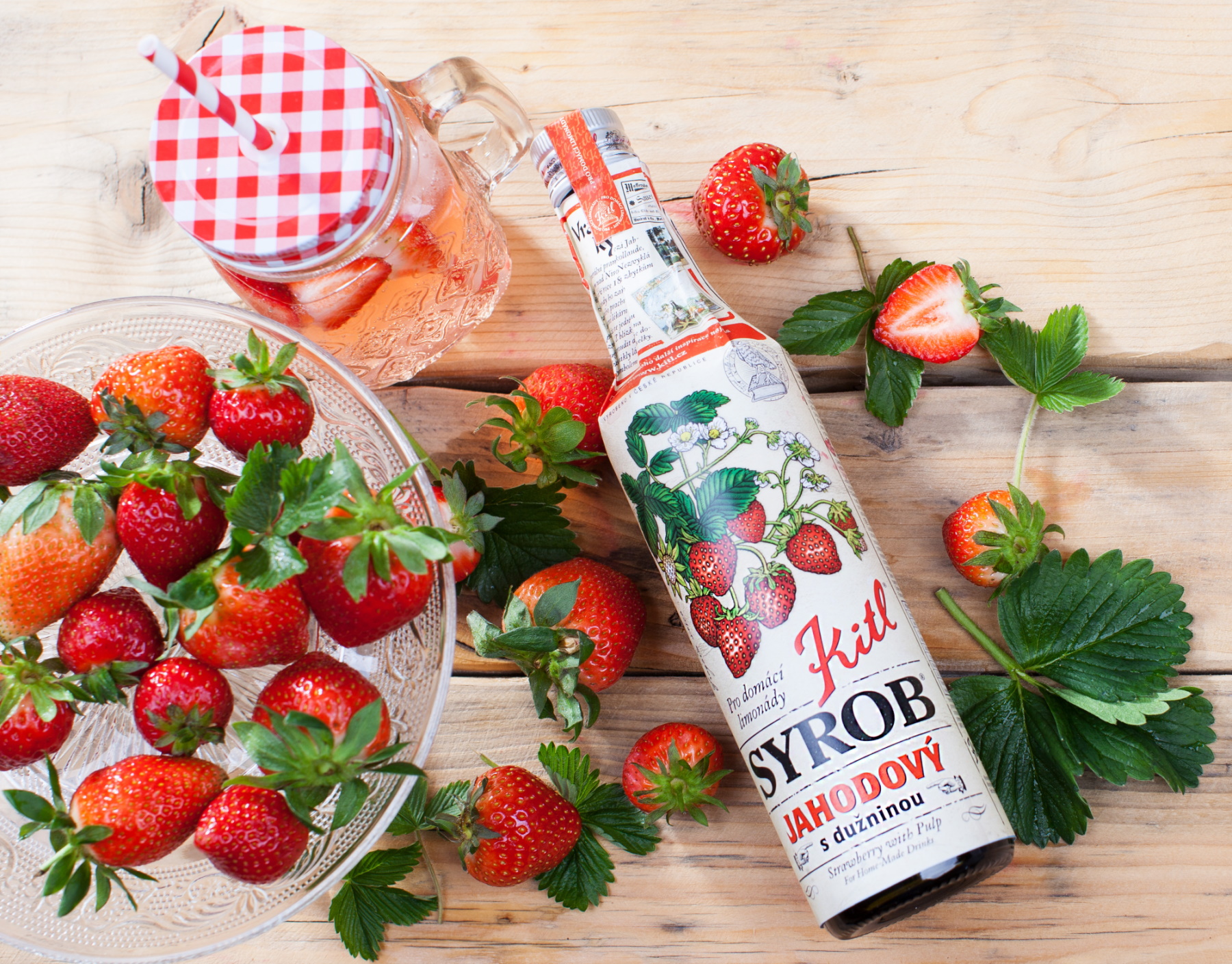 Zemeņu sīrups Kitl 500ml