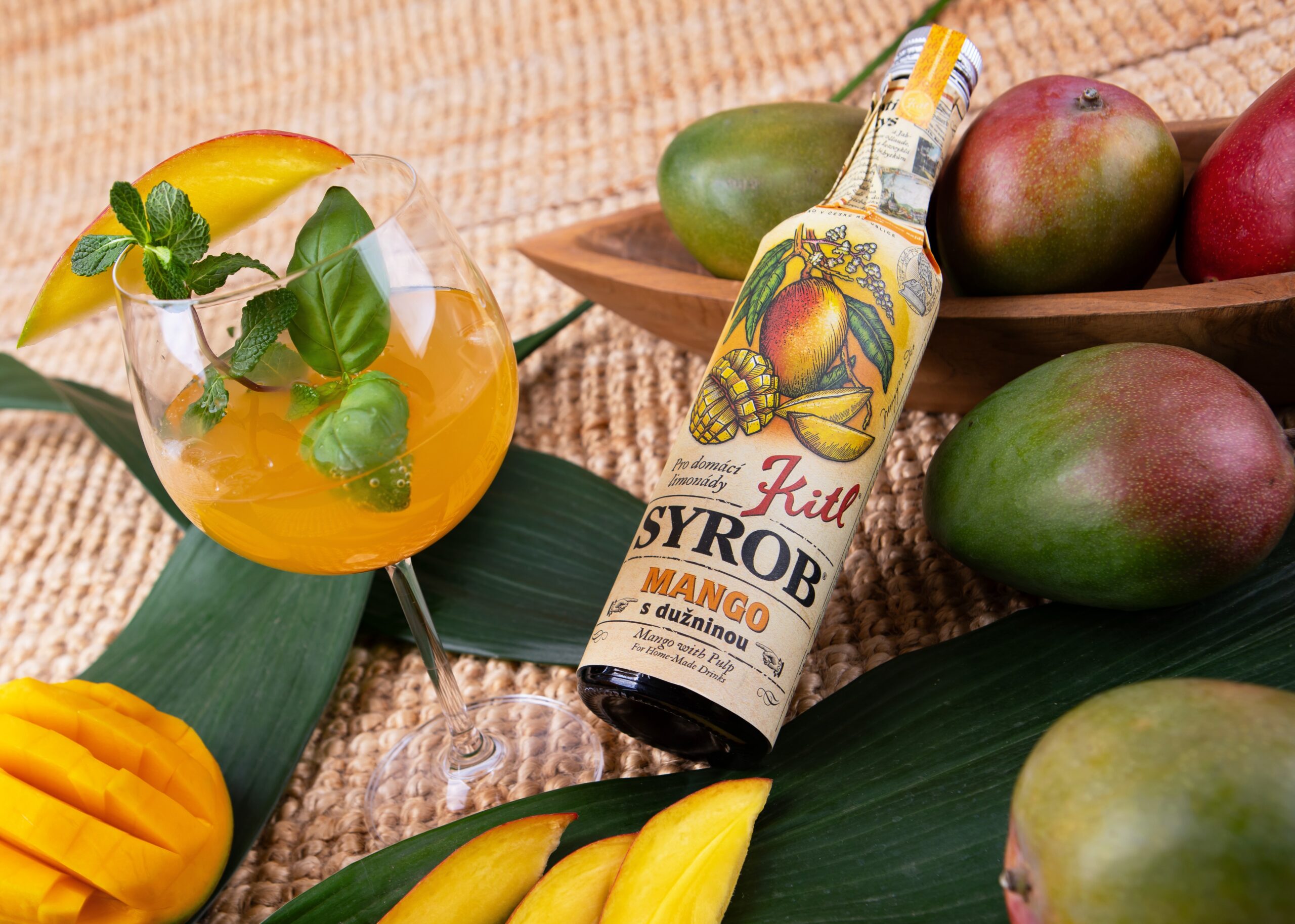 Mango sīrups Kitl 500ml