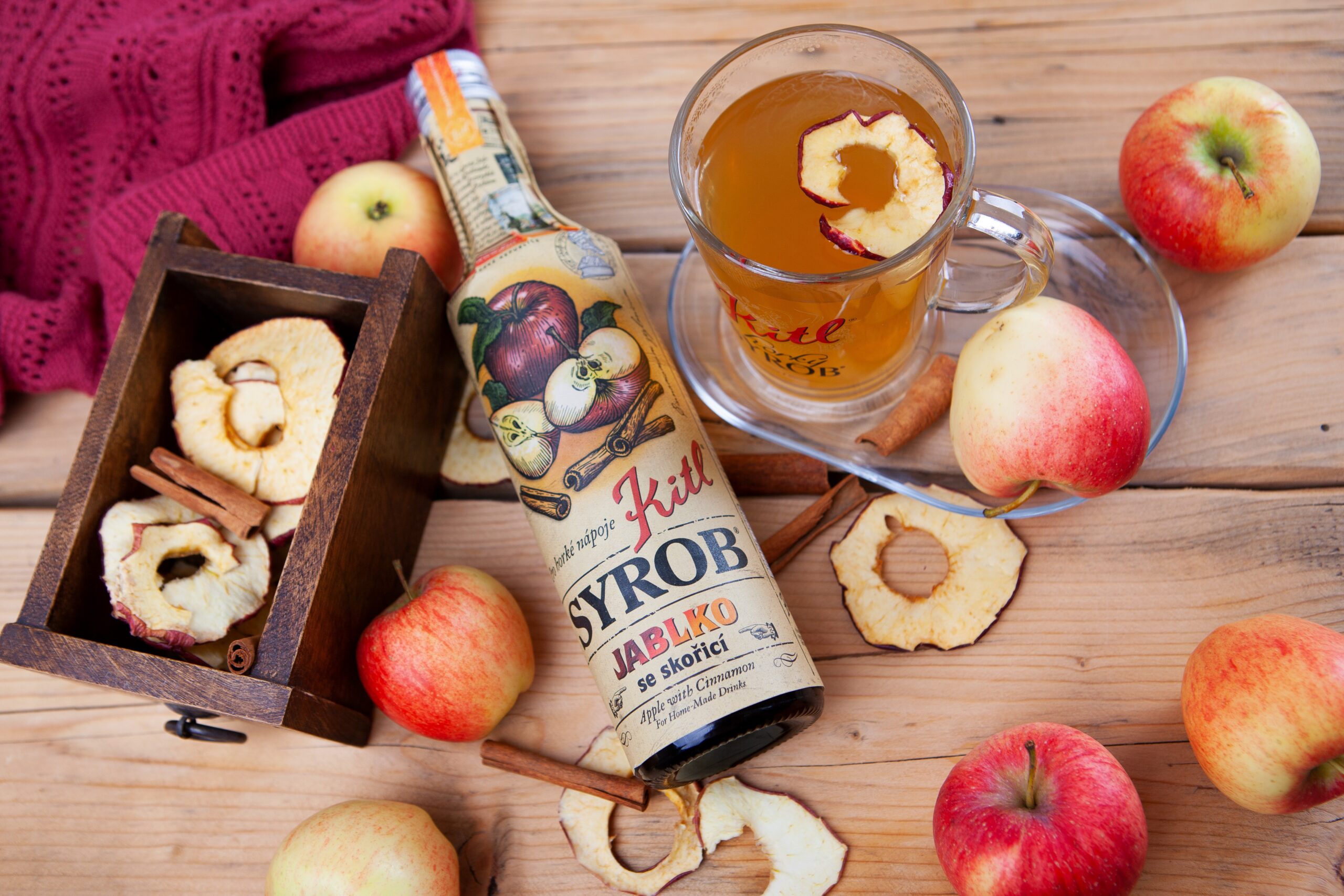 Ābolu kanēļa sīrups Kitl 500ml