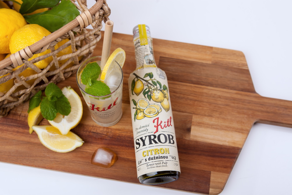 Citrona sīrups Kitl 500ml
