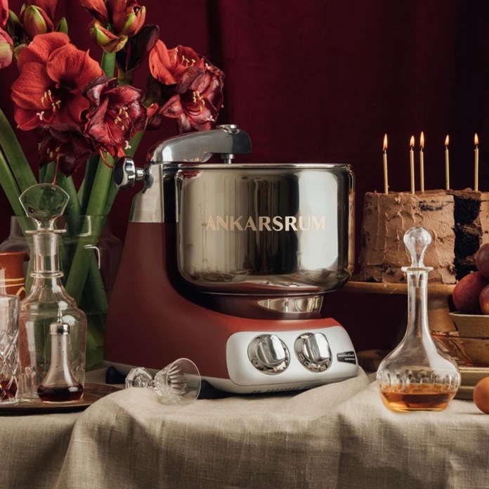 Ankarsrum virtuves kombains - Rustic Maroon