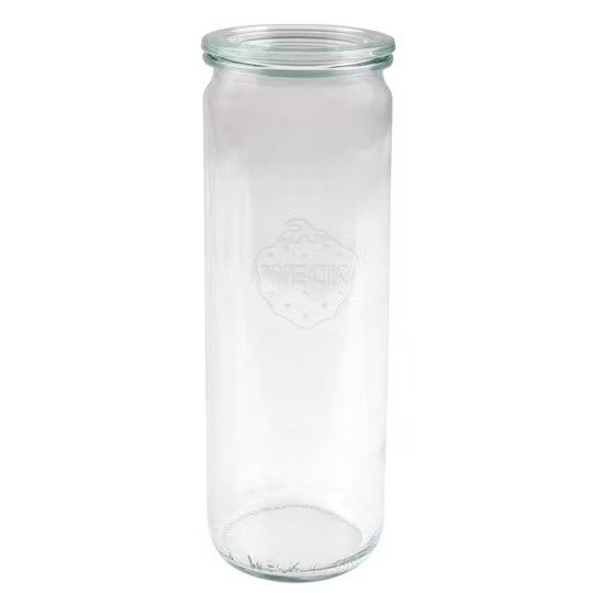 WECK burka Cylindrical ar vāku 600 ml